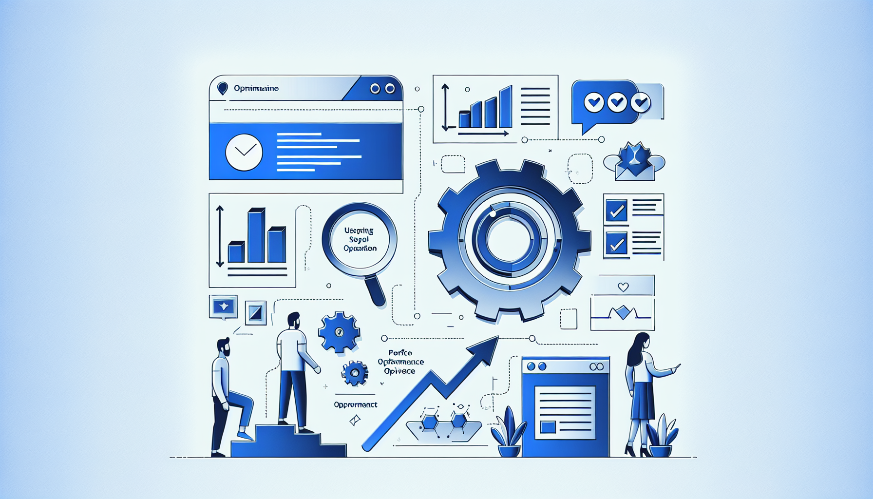 A diagram illustrating the impact of performance optimization on user experience