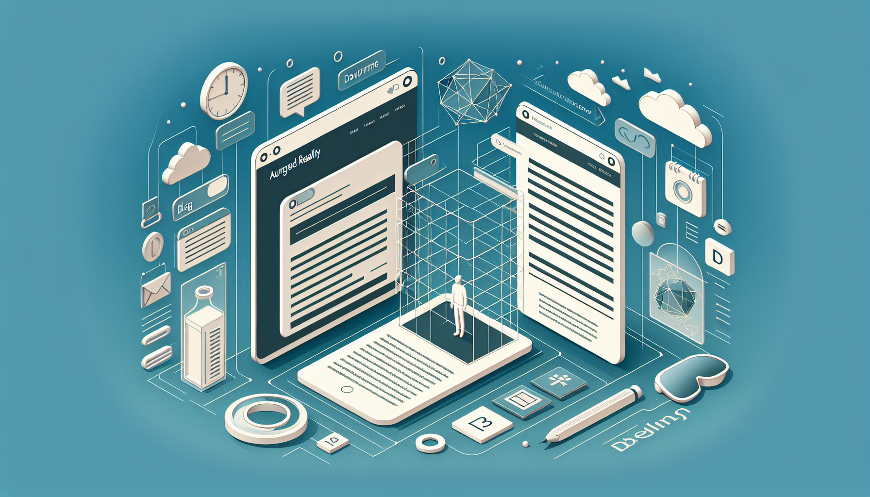 augmented reality in web development